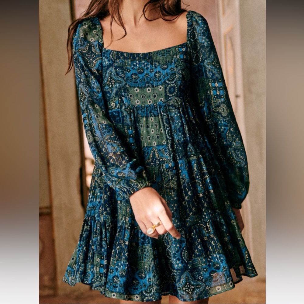 SEZANE Joyce Dress Size 38 Size 6 - Picture 2 of 9